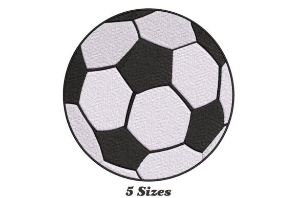 Charming Soccer Ball Embroidery for Any Fabric