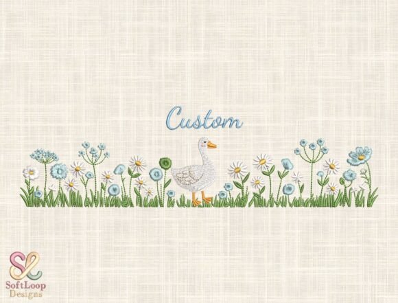 Custom Goose Embroidery Design Review
