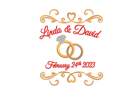 Custom Wedding Rings: A Stylish Embroidery Choice