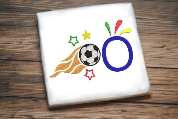 O Letter Soccer Ball Alphabet: A Unique Twist