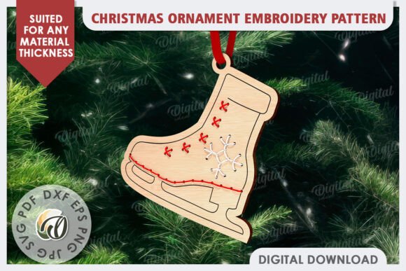 Ornament Embroidery Pattern Laser Cut Review