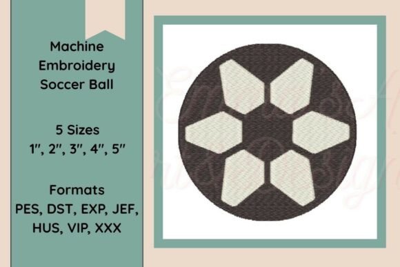 Review: Soccer Ball Embroidery Design for Real Projects