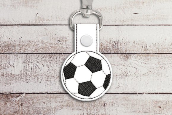 Review: Soccer Ball ITH Key Fob Applique